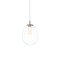 Dweled Bolla 6in LED Mini Pendant 3000K in Chrome PD-672 - alternate 1